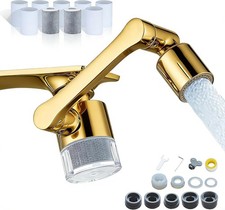Sink Faucet Extender Aerator Reduce 99 Lead, Chlorine, 1080  Rotating 2 Modes S
