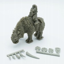 Warhammer Fantasy Battle Ogre Rhinox Rider resin miniature