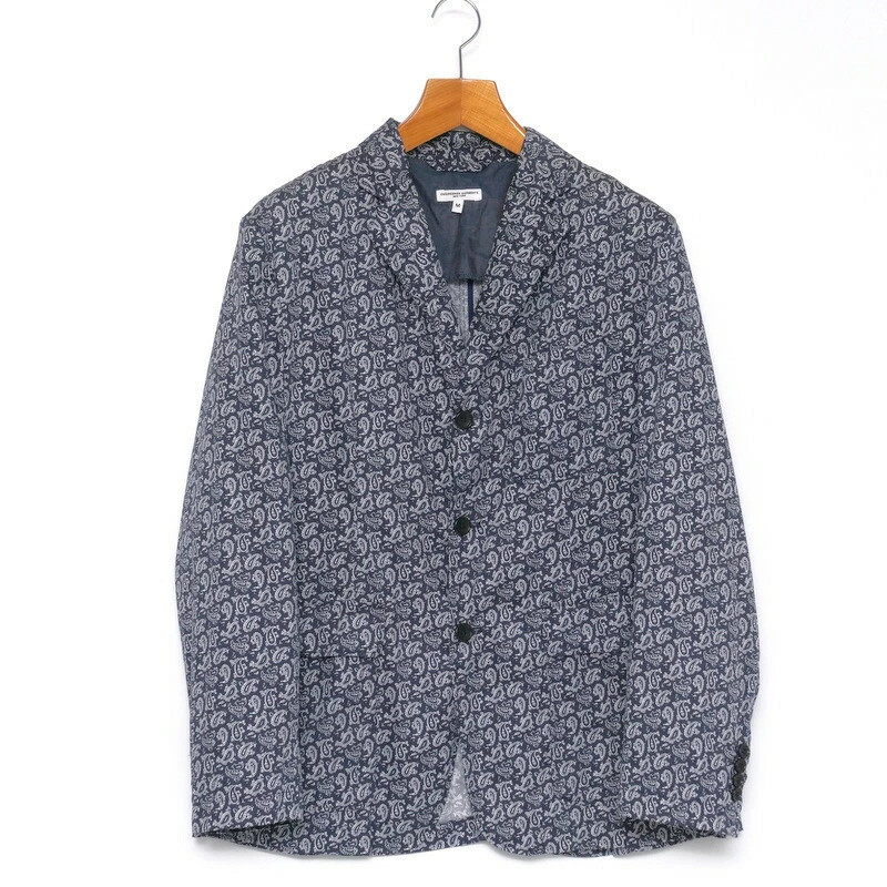 Engineered Garments Tailored Baker Jacket Navy Co… - image 1