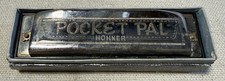Vintage HOHNER POCKET PAL Harmonica Key of C