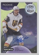 2022 Synergy Light Up The Night Rookies Green 66/99 Zack Hayes #LNR-ZH Auto 4z8