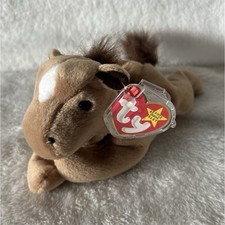 RARE RETIRED Derby the Horse   1995 Original Beanie Baby