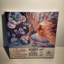 BUBBLE FLOWER BY JOSEPHINE WALL - Complete - GAMES PUZZLE - Vintage And Rare 