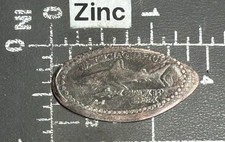 Waikiki Aquarium Honolulu Oahu Hawaii Blacktip Shark Elongated Pressed Penny