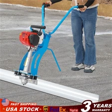 35.8CC Concrete Vibrating Machine 4 Stroke Power Screed Cement Concrete 260Kg