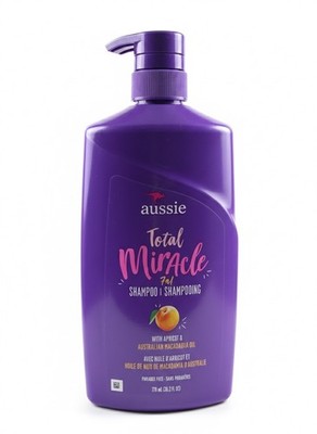 Aussie Total Miracle Shampoo, Paraben Free, for All Hair Types 26.2 fl oz