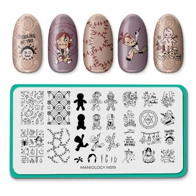Maniology M519 Nail Stamping Plate