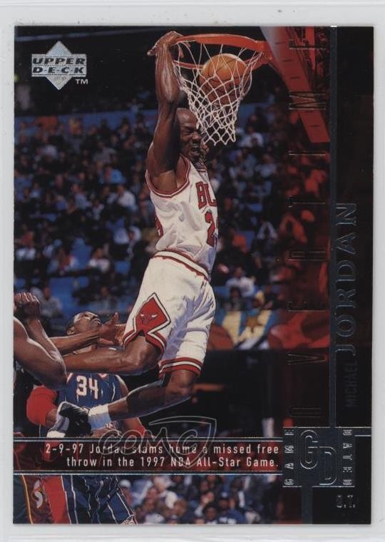 1997-98 Upper Deck Michael Jordan #316 HOF