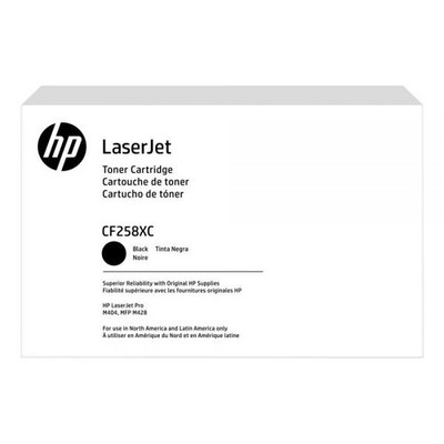 HP CF258XC 58X Black High Yield Toner Cartridge LJ Pro M428 series M404 Series