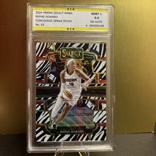 Rhyne  Howard- 2024 Panini Select  WNBA  WHITE ZEBRA Prizm OCG 9.5 SSP Dream #65