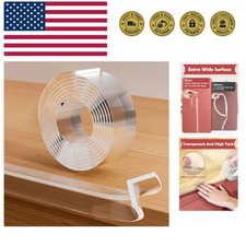 Transparent Baby Corner Protectors, 3.3ft Soft Edge Protector for Child Safety