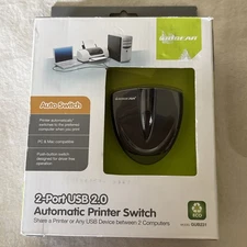 IOGEAR GUB231 2-Port USB 2.0 Automatic Printer Switch