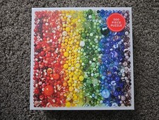 Galison Rainbow Marbles 500 Pc Puzzle 2017 Colorful Free Ship Add l