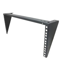 Jingchengmei 4U 19 Inch Vertical Wall Mount Rack Lightweight 4U, Black