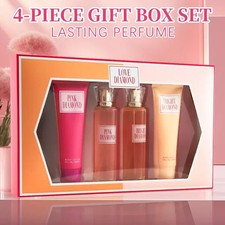 4-Piece Set, Women's Eau De Parfuma Spray Gift Box, Long Lasting Scent, 2 Differ