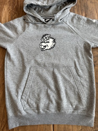Nike Oregon State OSU Sweatshirt Pullover Rally Hoodie Gray Sz XS NCAA - Picture 4 of 13