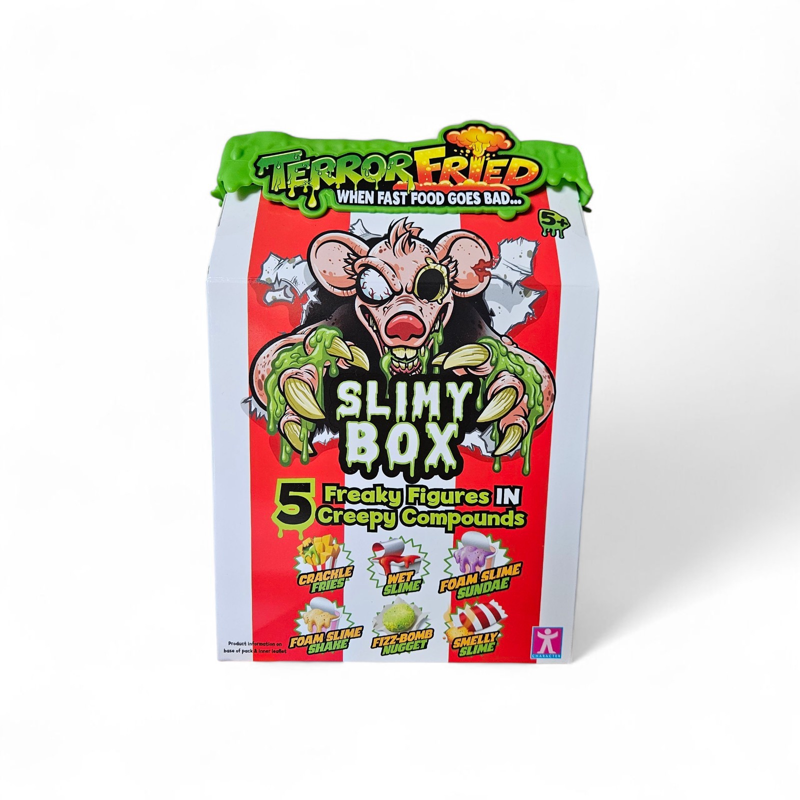 Terror Fried Slimy Box Pack of 5 Figures | When Fast Food Goes Bad Toys