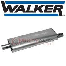 Walker SoundFX Exhaust Muffler for 1985-1996 Ford F-250 6.9L 7.3L V8 - vs