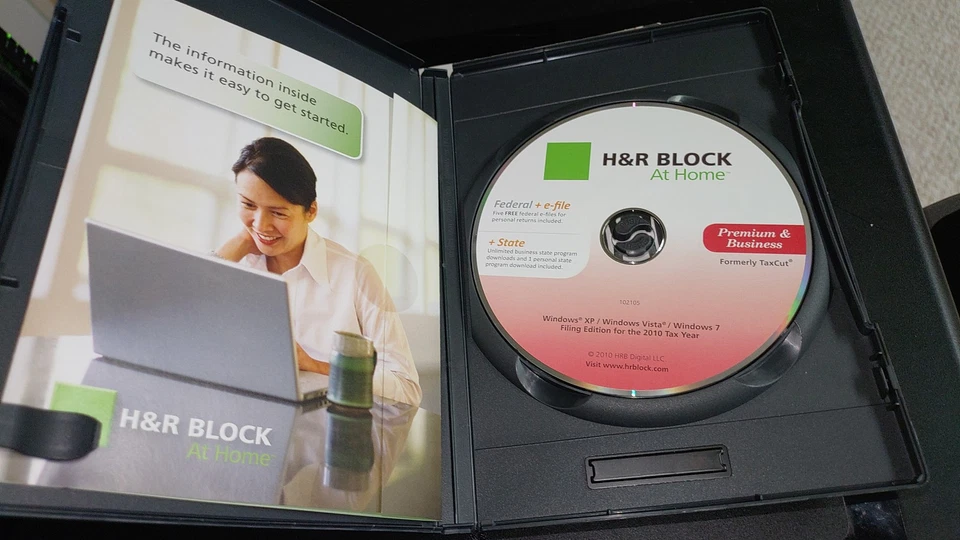 {H&R Block} At Home (2010)- Premium & Business - Image 2 of 3