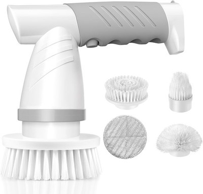 Electric Spin Scrubber, Bathroom Shower Electric Scrubber for Cleaning Tub/Tile.