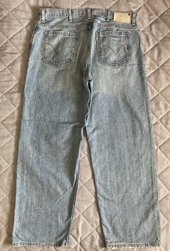 Levis SilverTab Baggy Jeans 36x32 Light Wash Vintage Skater 100% Cotton - Bild 7 von 19