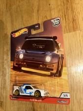 2020 Hot Wheels FPY86 Premium Thrill Climbers Ford RS 200 White 3/5 Car Culture