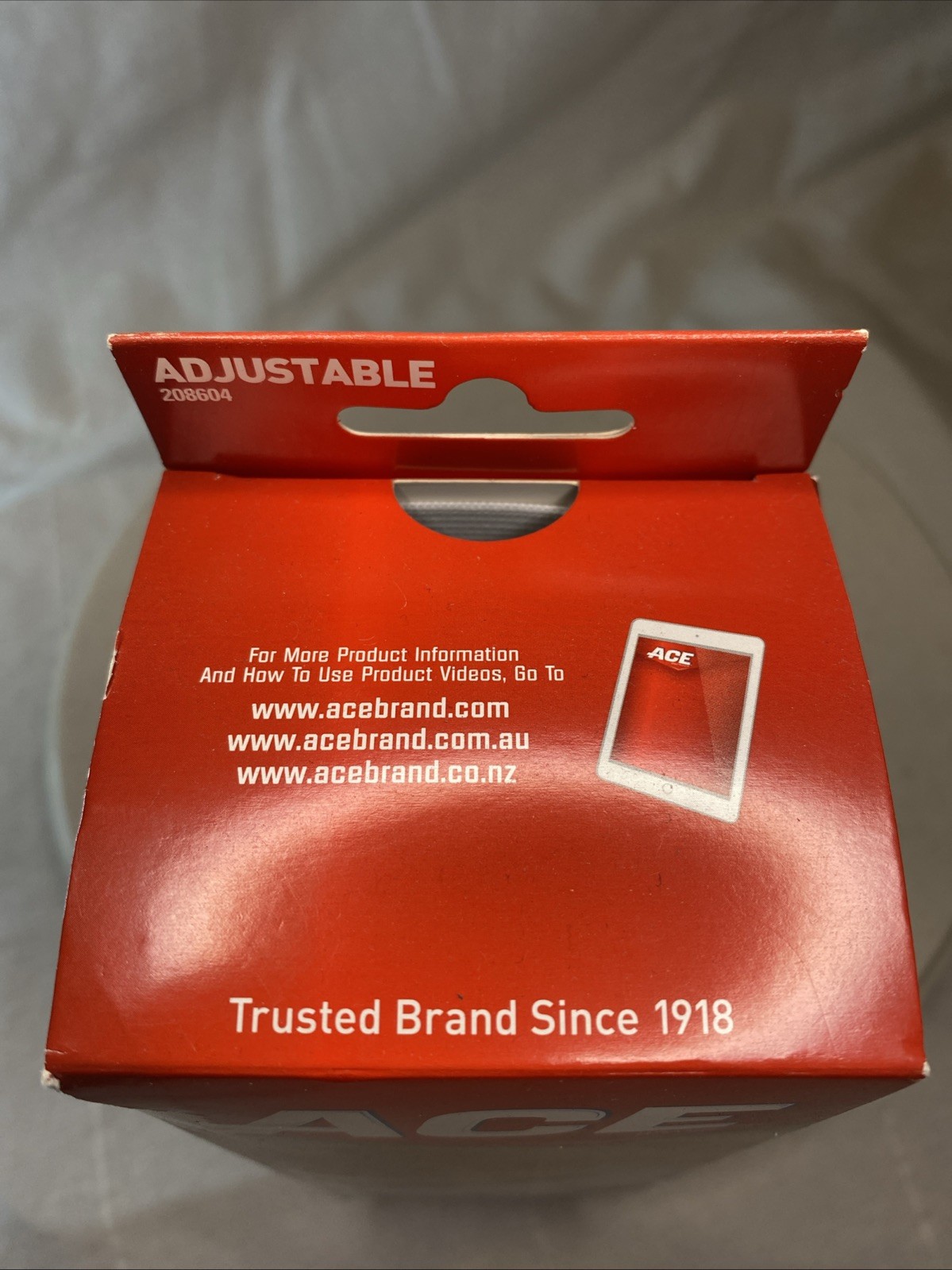 ACE 3M Wide Lumber Brace, Adjustable Size, Support Level 2, White