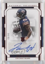 2018 Panini National Treasures Jersey Number Red 54/83 Javon Wims #111 Auto dd2