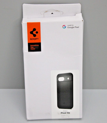 Spigen Schutzhülle für Google Pixel 8A Thin Fit, Schwarz ACS07265 V0