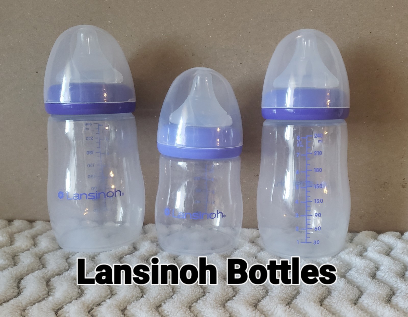With Medium Flow Nipples 1 - 5oz & 2 - 8oz