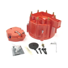 Pertronix D4001 Flame Thrower Red Hei Distributor Cap And Rotor Kit