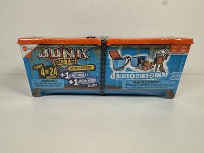 Hexbug Junkbots Industrial Dumpster 4 Bot Figuren Bausatz - Neu Versiegelt