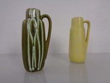 Vintage Scheurich 275-20 Ceramic Vases (2) 1960s WGP