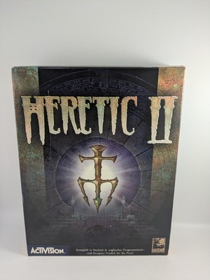 Heretic 2 - Big Box - PC-Spiel Sammlerzustand Activision Mit Anleitung 1998
