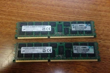 LOT 3 HP 16GB 2RX4 PC3-14900R MEMORY MODULE 712383-081 MT36JSF2G72-1G9N1KG