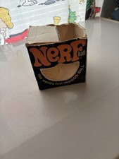 Vtg 1969 Official NERF Indoor Ball Box No. 95 Parker Brothers BOX ONLY  
