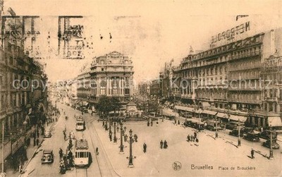 Tram Bruxelles Place de Brouckere