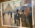 Hand Painted Replica Of “Paris Street, Rainy Day” By Gustave Caillebotte. Large. — photo 2