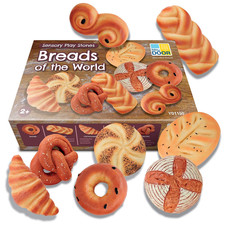 Sensory Play Stones, Breads of the World, Set of 8