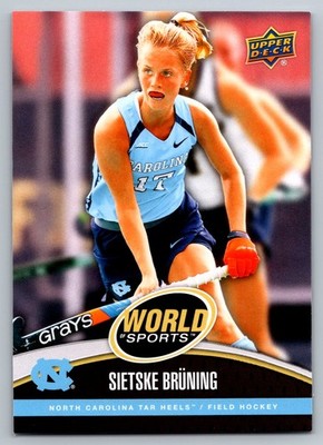 Sietske Bruning 2025 Upper Deck World of Sports Volume 1 #151 Tar Heels
