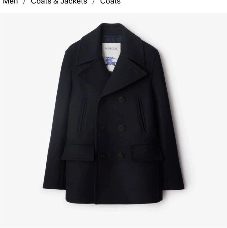 Burberry Men's Pea Coats for Sale | Shop New & Used | eBay