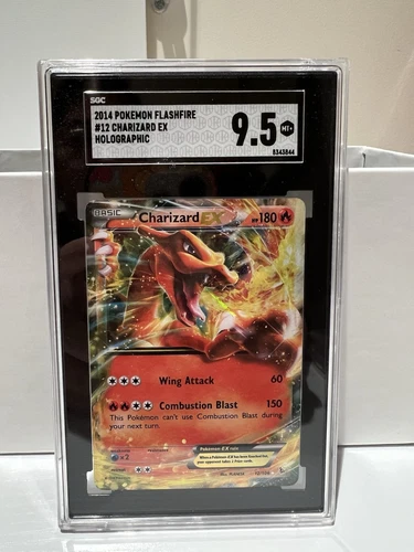 2014 Pokemon XY Flashfire #12 Charizard EX Holo SGC 9.5