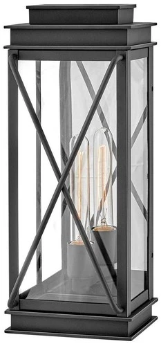 Hinkley Montecito 18 3/4" High Museum Black Outdoor Wall Light - Picture 2 of 3