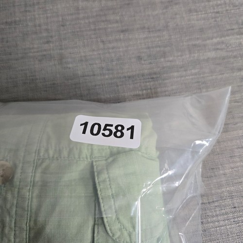 ExOfficio Shirt mens XL Green Button Up Pockets Long Sleeve vented - Picture 12 of 12