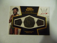 RICH SWANN WWE 2017 TOPPS COMMMEMORATIVE MEDALLION RELIC CARD 111/29924