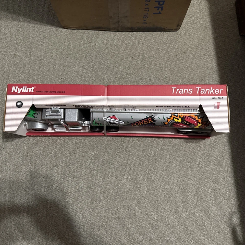 Nylint Briggs & Stratton Trans Tanker Truck No.315 VTG 25" New In Box - Image 2 of 4