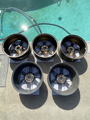 Rays Volk Racing wheels TE37 18x7.5+30 LE37 +48 5x100 rims GC8 WRX