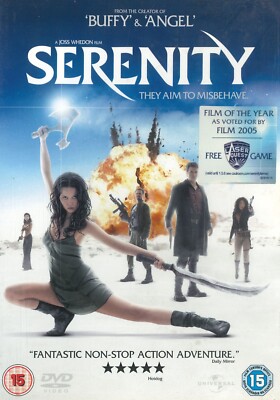 Serenity (2005) DVD, Nathan Fillion, Gina Torres, Chiwetel Ejiofor [Gebiet 2, 5]