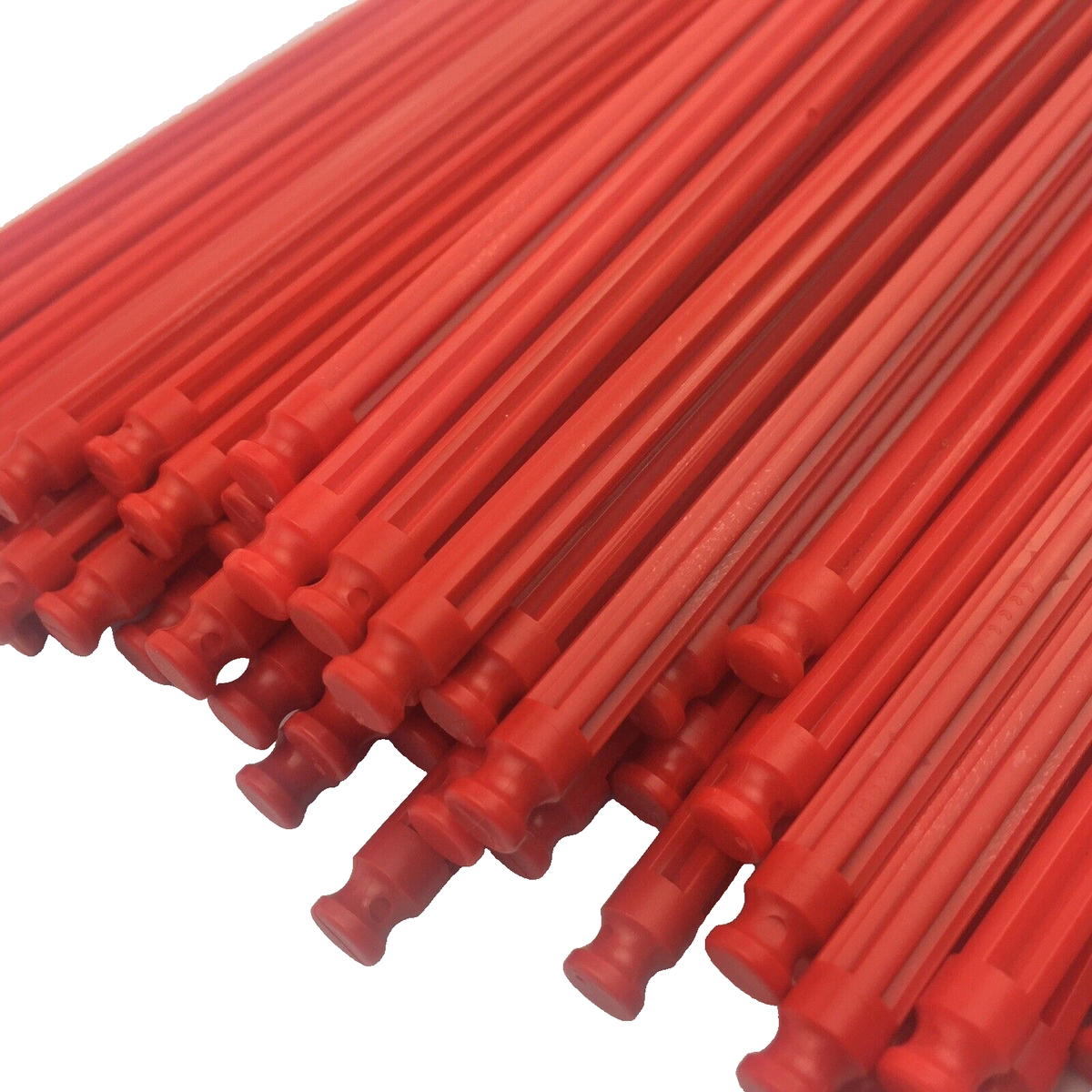 100 NEW Knex Red Rods 5-1/8" - Standard K'nex Parts - Foto 14