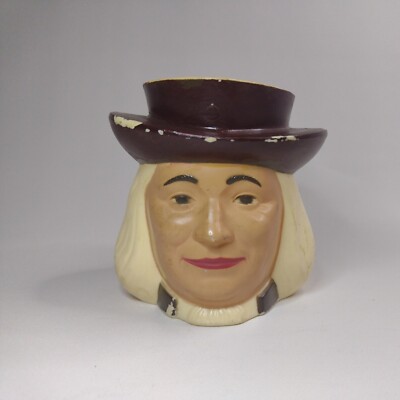 1950 Vintage Quaker Oats Man Plastic Mug, By F &F Mold & Die Works